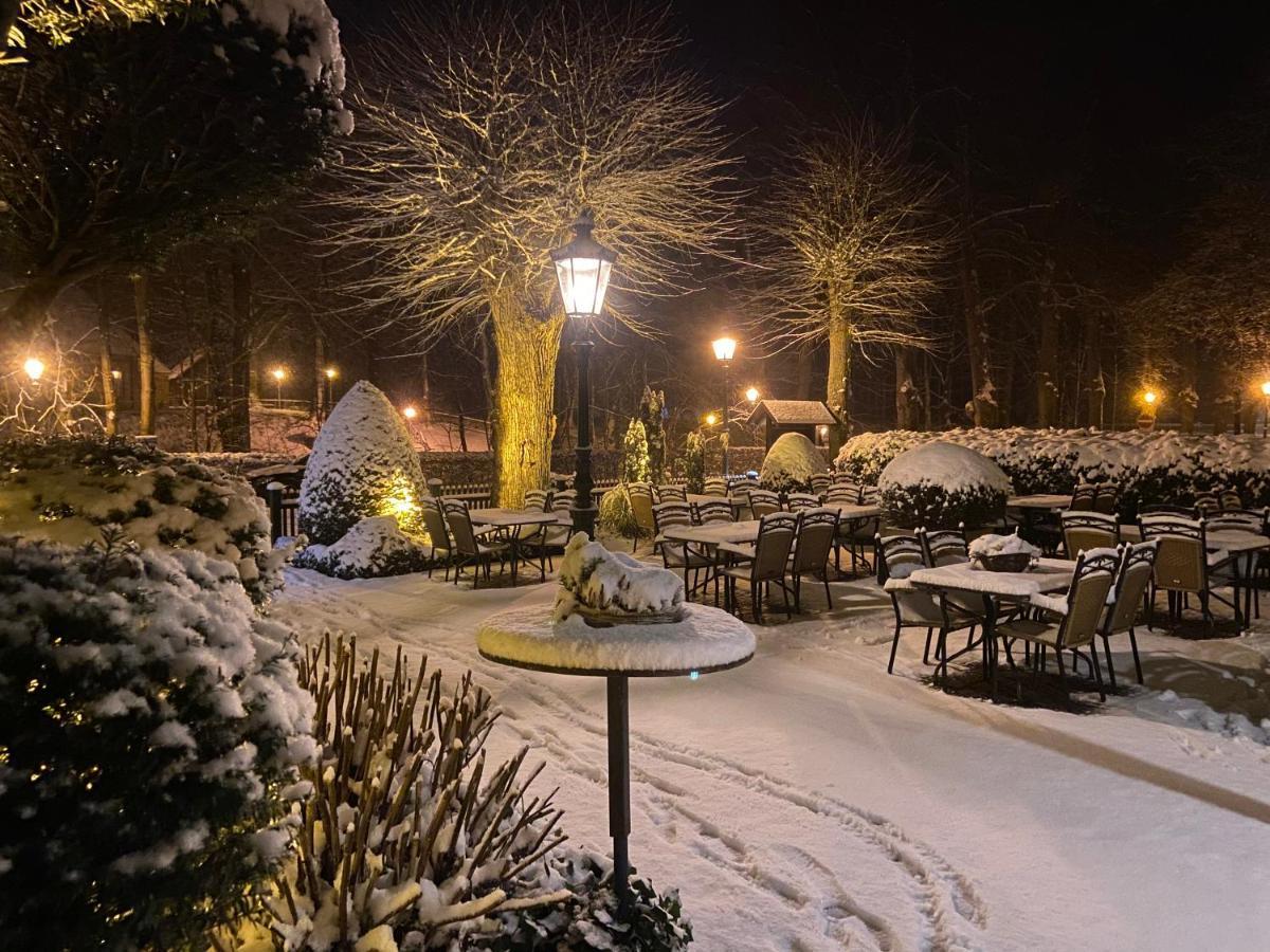 Klosterschanke Hude Hotel Ferienwohnungen Restaurant Cafe Buitenkant foto